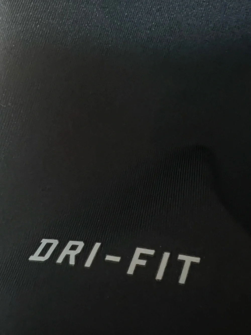 NIKE PRO Dri-Fit Black Short Sleeve V-Neck Athletic‎ Top Women’s Size Large Gym